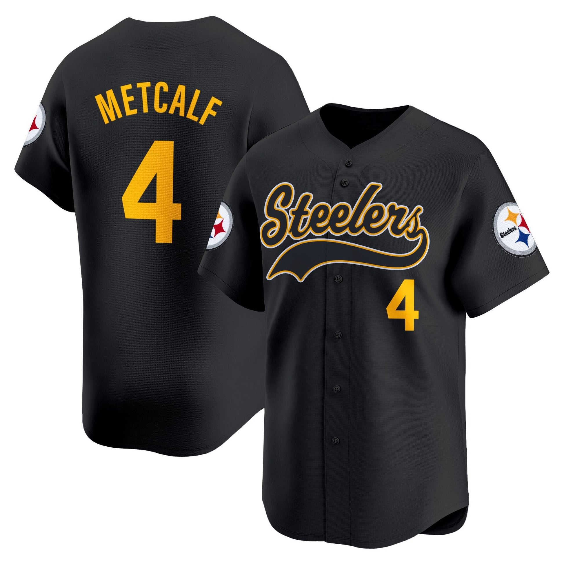 Men's Pittsburgh Steelers 2025 Vapor Baseball Jersey - All Stitched