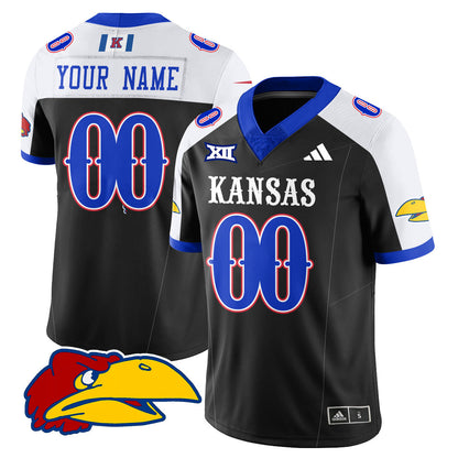 Men's Kansas Jayhawks Football 2025 Limited Jersey - All Stitched