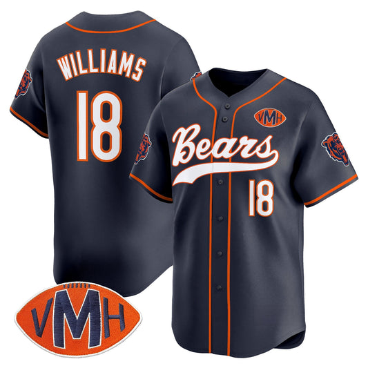 Men's Chicago Bears 2025 Vapor Baseball Jersey - All Stitched