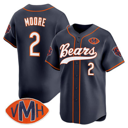 Men's Chicago Bears 2025 Vapor Baseball Jersey - All Stitched
