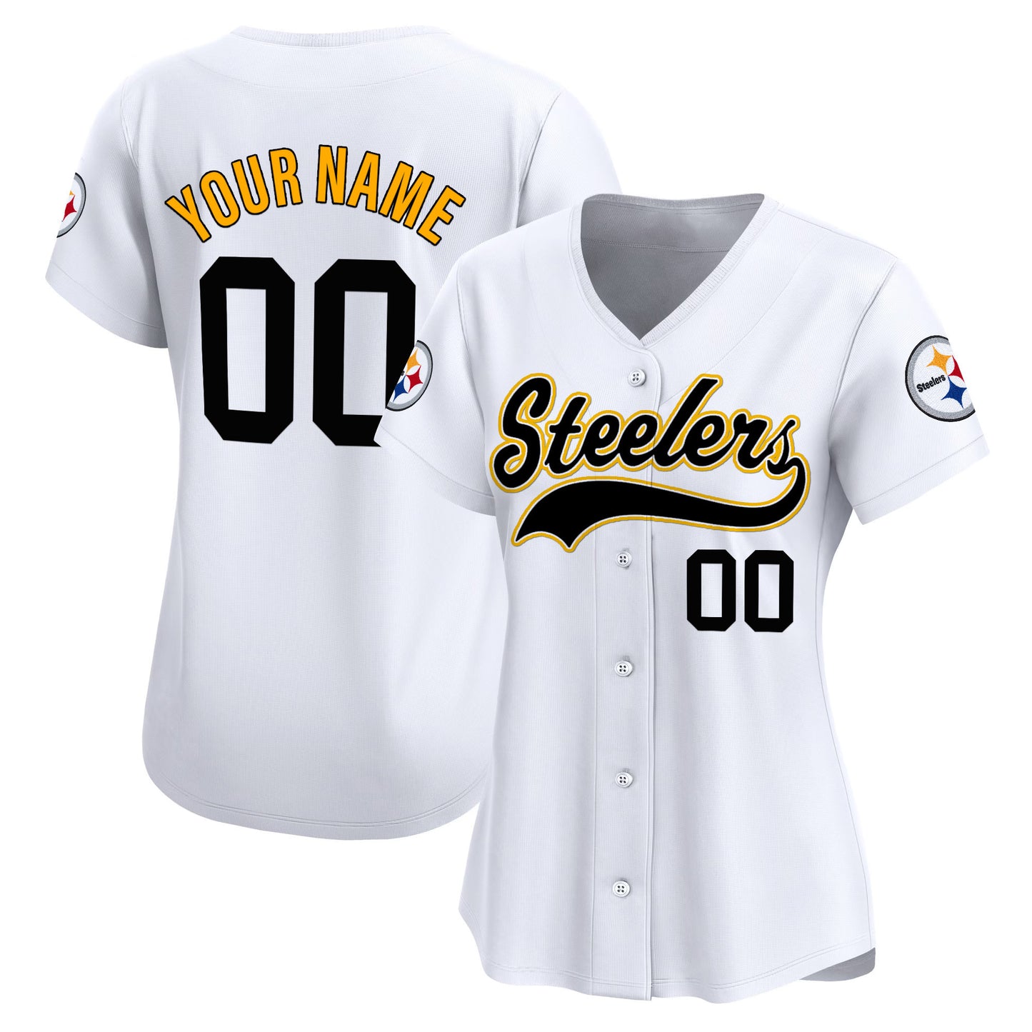Pittsburgh Steelers 2025 Vapor Baseball Custom Jersey - All Stitched