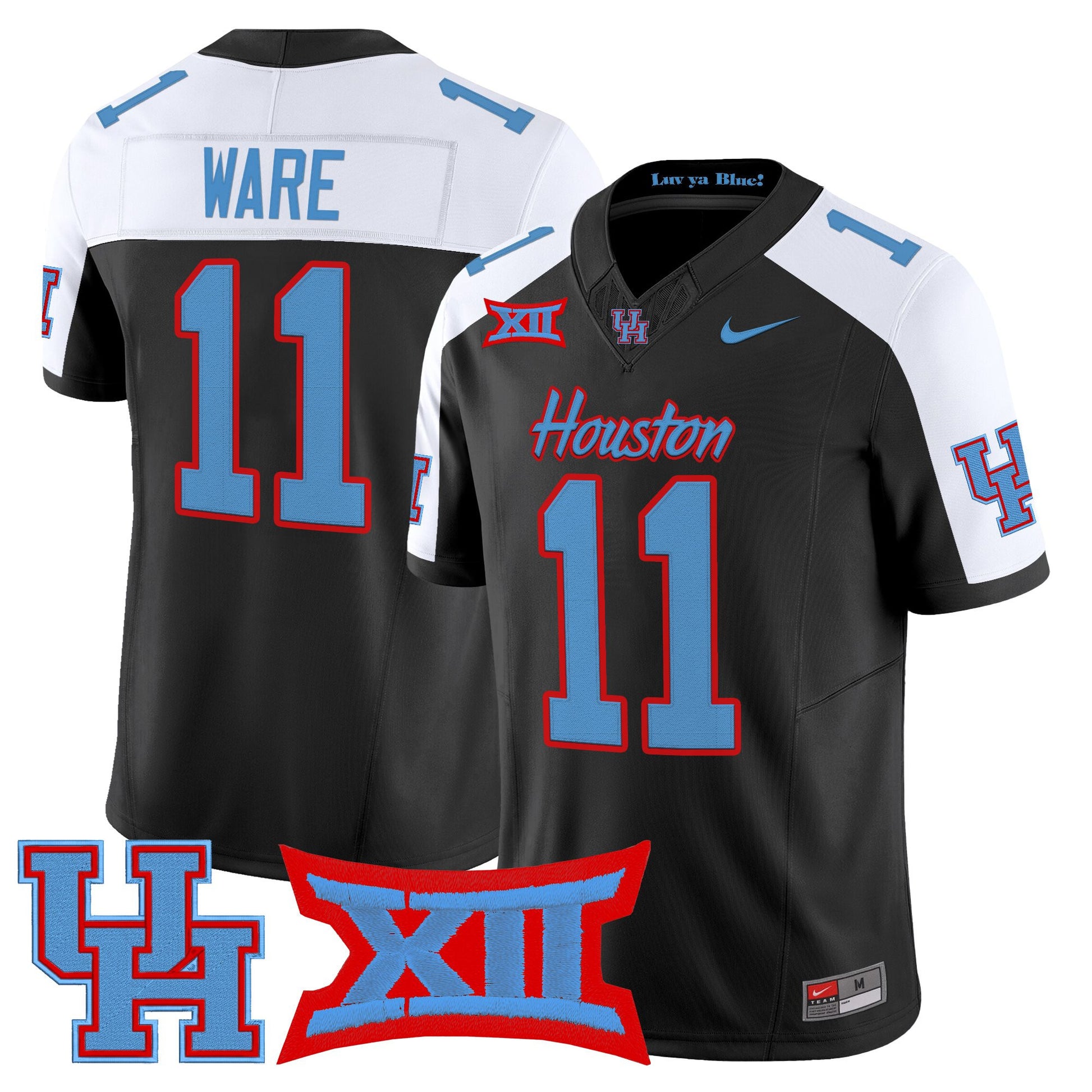 Men's Houston Cougars 2026 Vapor Limited Jersey - Stitched