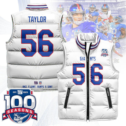 New York Giants Unisex Puffer Vest