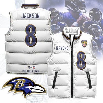 Baltimore Ravens Unisex Puffer Vest