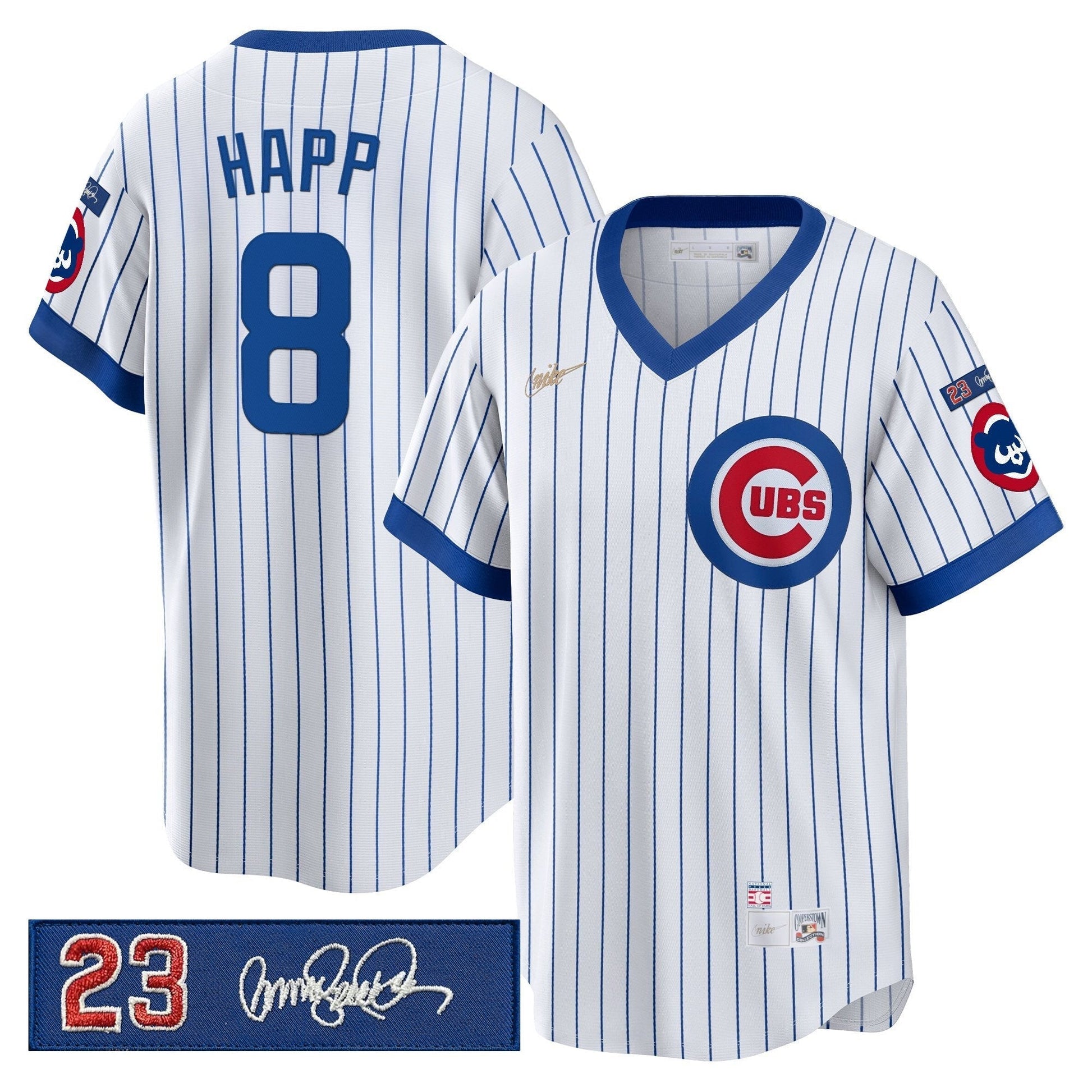 CHC 'Ryne Sandberg Tribute Patch' Cooperstown Jersey - All Stitched