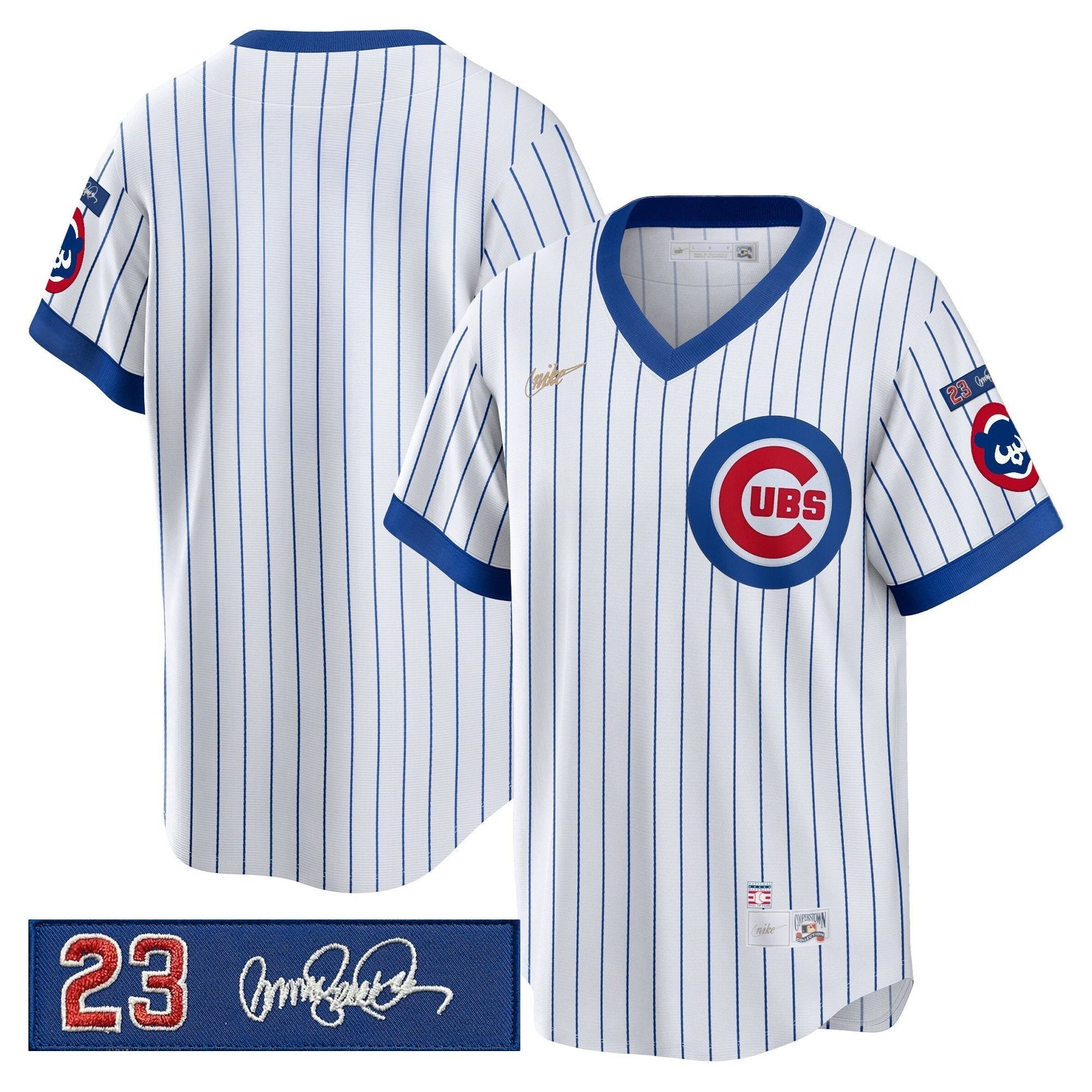 CHC 'Ryne Sandberg Tribute Patch' Cooperstown Jersey - All Stitched
