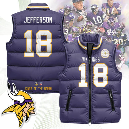 Minnesota Vikings Unisex Puffer Vest