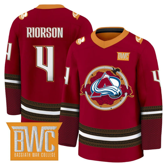 Riorson Colorado Avalanche Hockey Premium Jersey - All Stitched