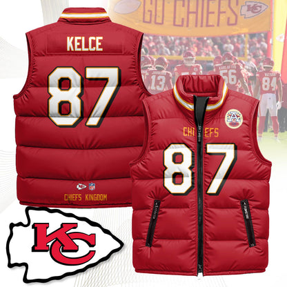 Kansas City Chiefs Unisex Puffer Vest