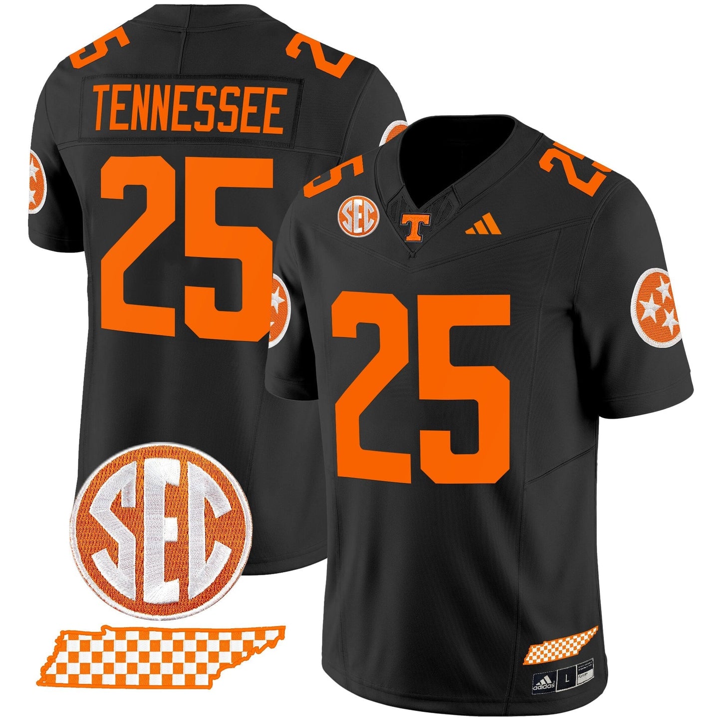 Men's Tennessee Volunteers 2025 Vapor Limited Jersey V2 - All Stitched