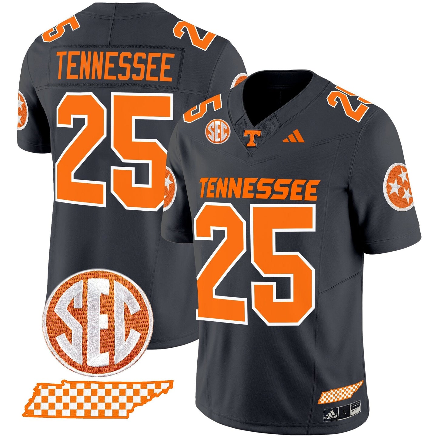 Men's Tennessee Volunteers 2025 Vapor Limited Jersey V2 - All Stitched