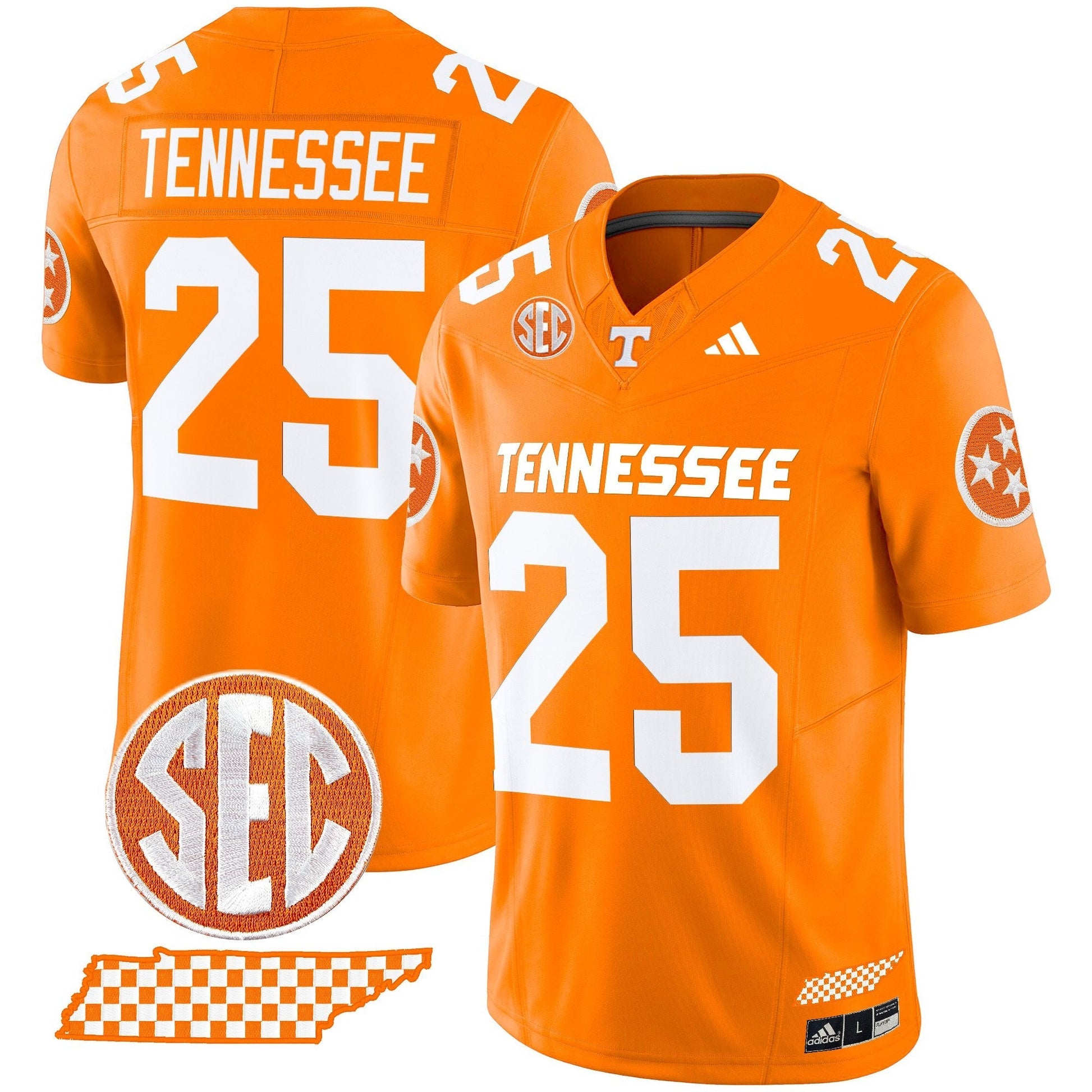 Men's Tennessee Volunteers 2025 Vapor Limited Jersey V2 - All Stitched