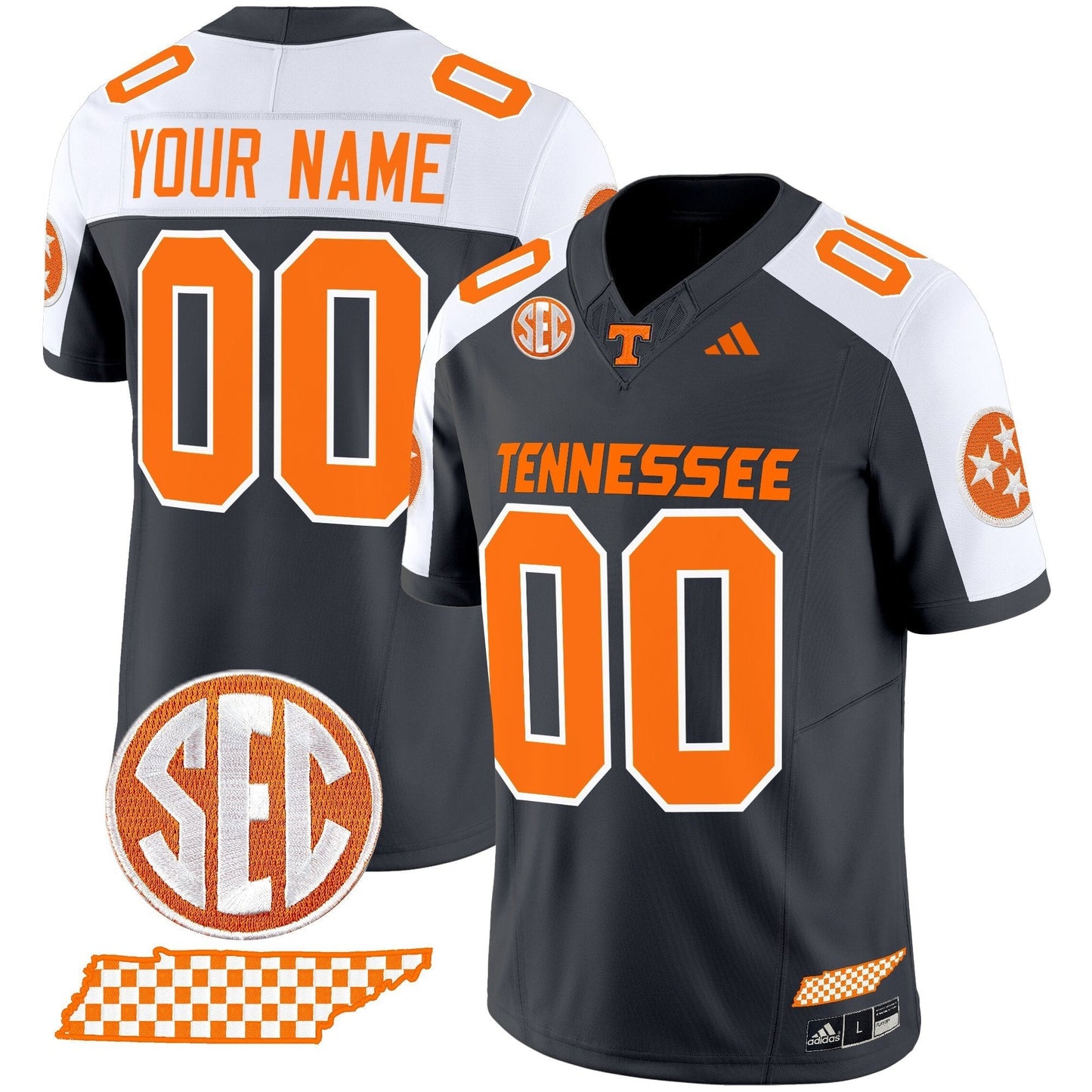 Tennessee Volunteers 2025 Vapor Limited Custom Jersey V2 - All Stitched