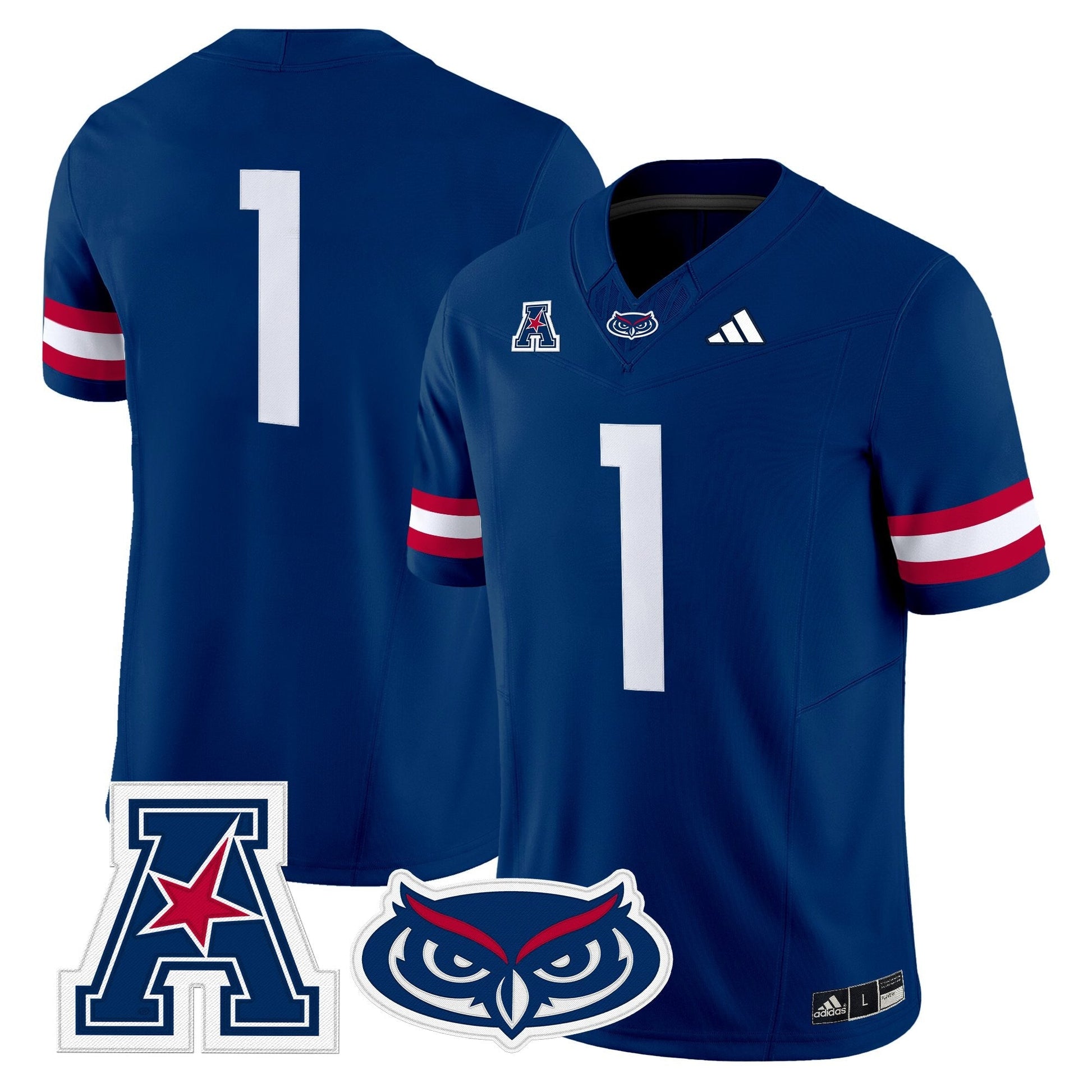 Men's Florida Atlantic Owls 2025 Vapor Limited Jersey - All Stitched