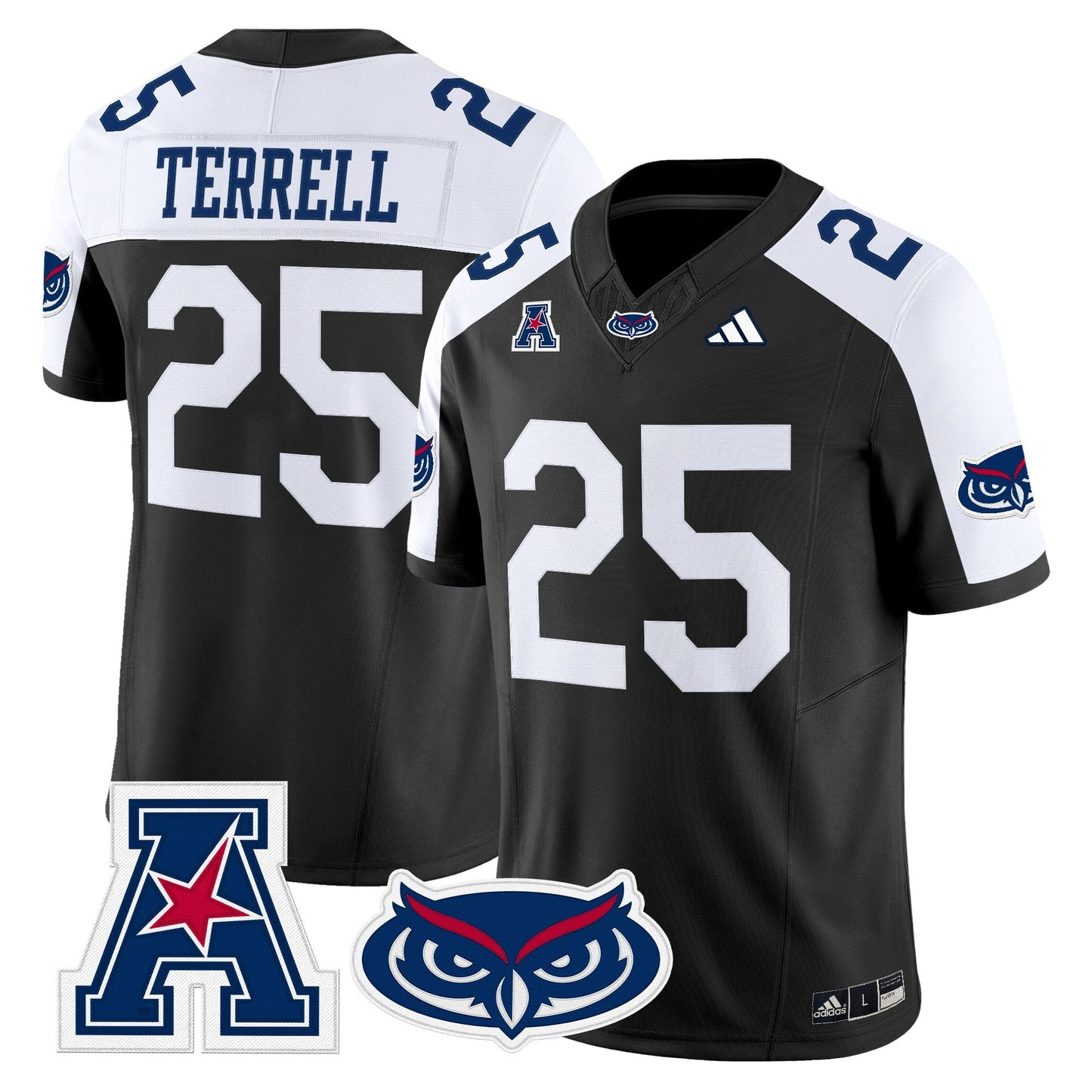 Men's Florida Atlantic Owls 2025 Vapor Limited Jersey - All Stitched
