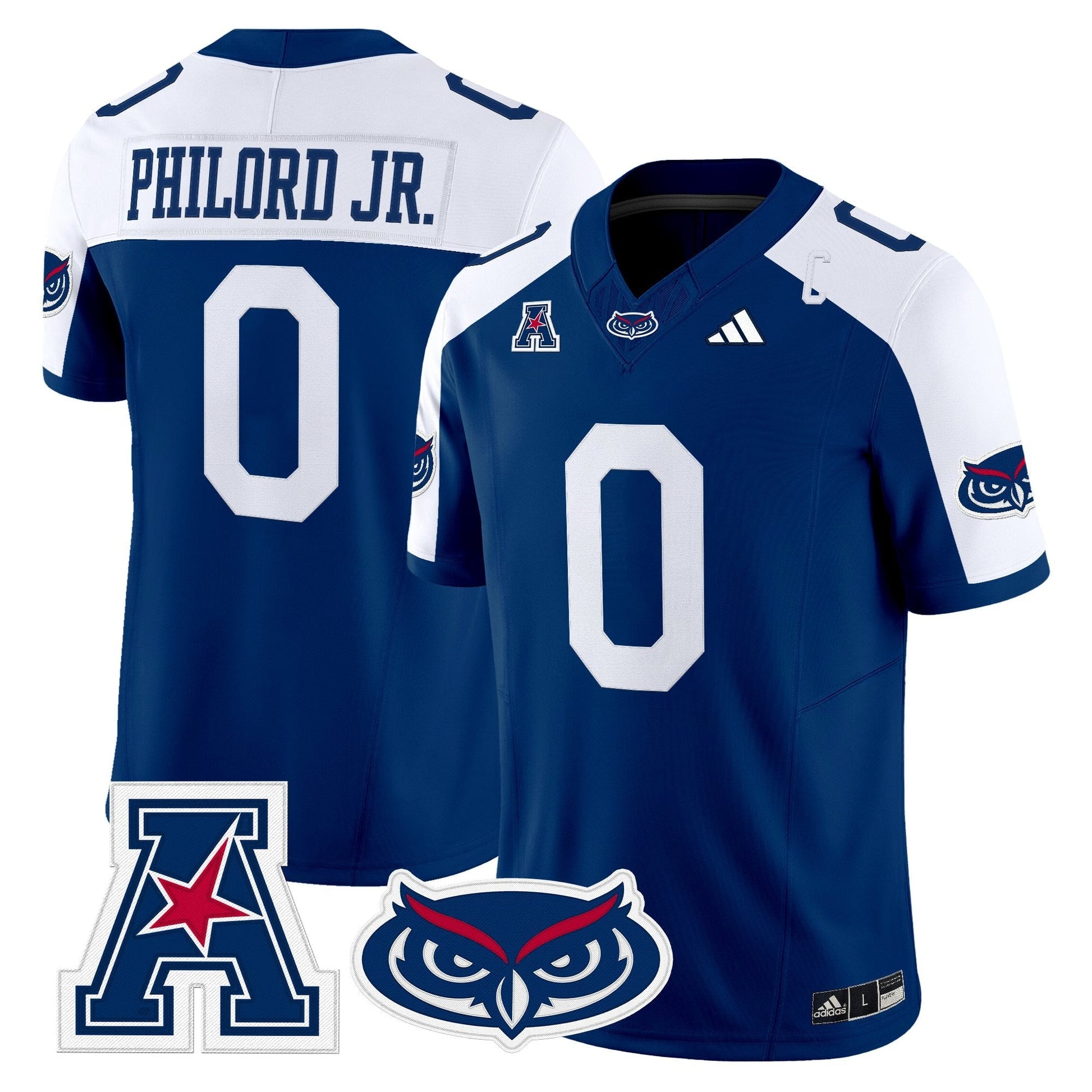 Men's Florida Atlantic Owls 2025 Vapor Limited Jersey - All Stitched