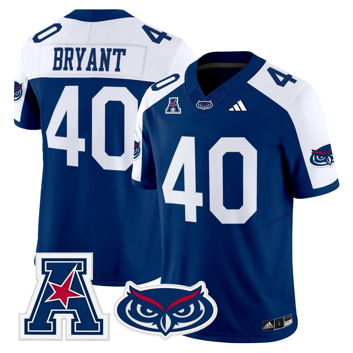 Men's Florida Atlantic Owls 2025 Vapor Limited Jersey - All Stitched