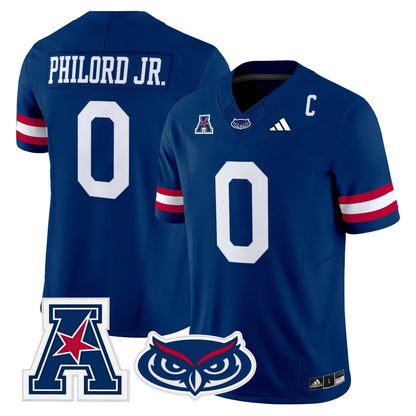Men's Florida Atlantic Owls 2025 Vapor Limited Jersey - All Stitched