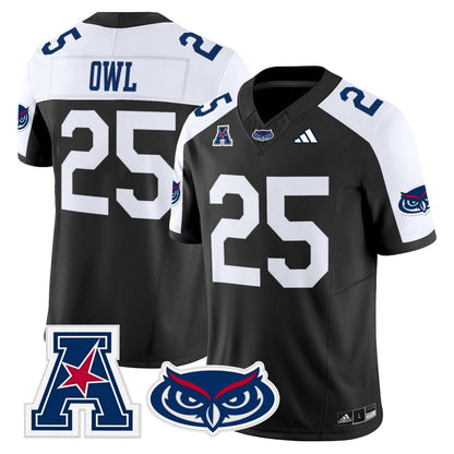 Men's Florida Atlantic Owls 2025 Vapor Limited Jersey - All Stitched