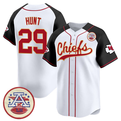 Men's Kansas City Chiefs 2025 Vapor Baseball Jersey - All Stitched