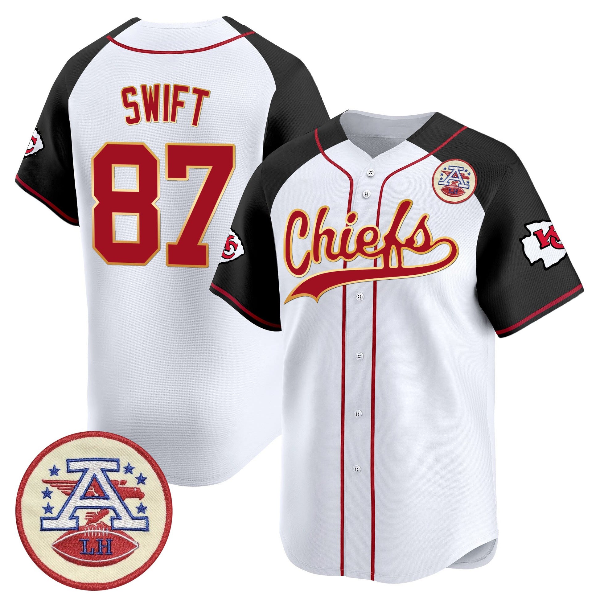 Men's Kansas City Chiefs 2025 Vapor Baseball Jersey - All Stitched