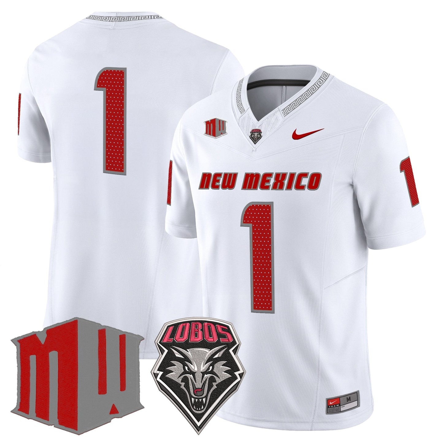 Men's New Mexico Lobos 2025 Vapor Limited Jersey - All Stitched