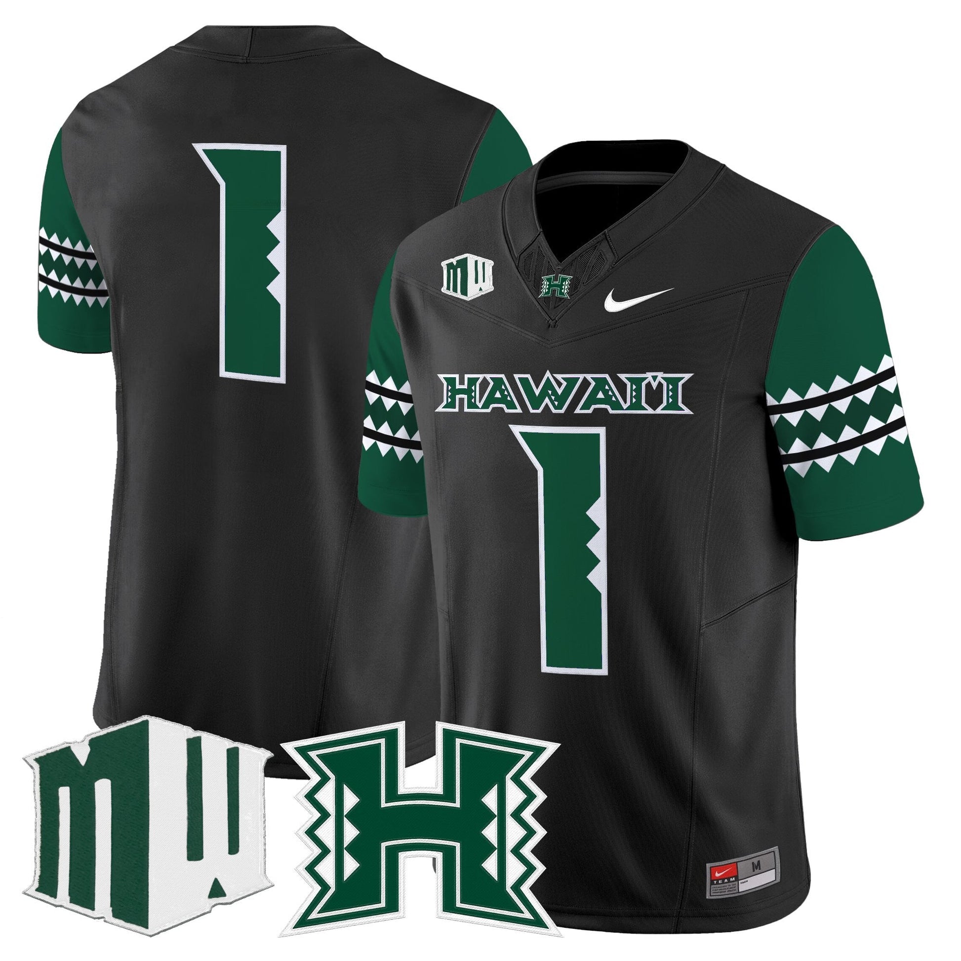 Men's Hawai'i Rainbow Warriors 2025 Vapor Limited Jersey - All Stitched