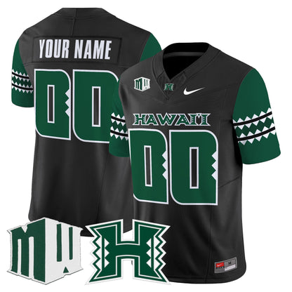 Hawai'i Rainbow Warriors 2025 Vapor Limited Custom Jersey - All Stitched