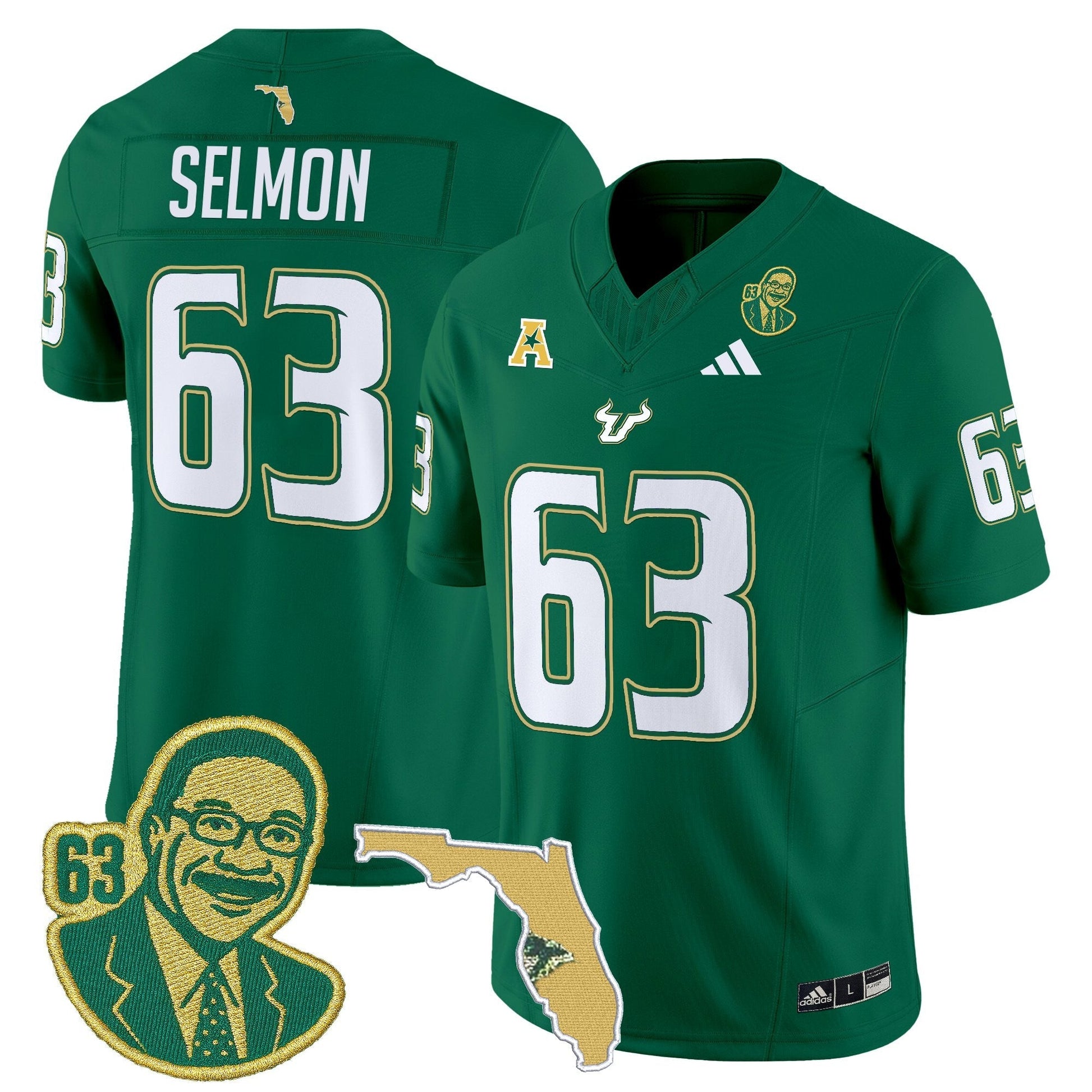 Men's South Florida Bulls 'Lee Roy Selmon Legacy Edition' Vapor Limited Jersey - All Stitched