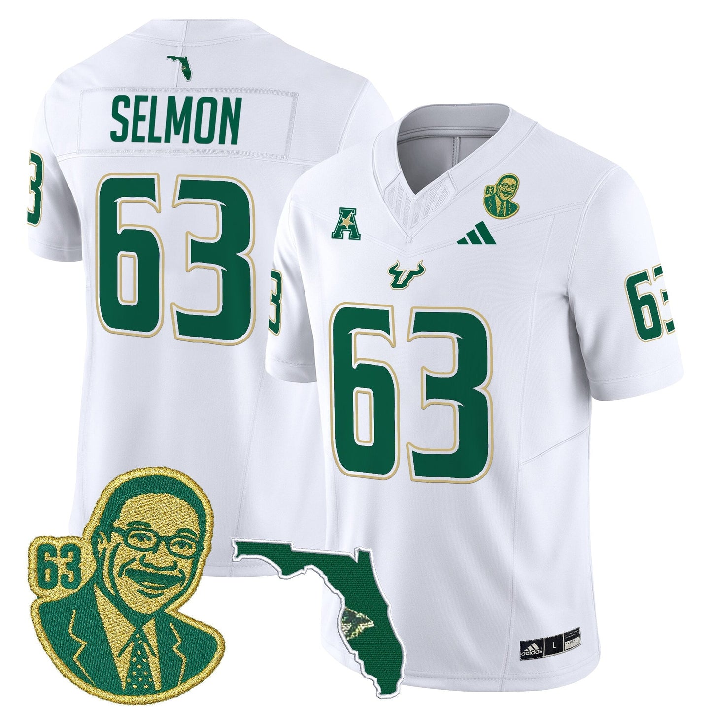 Men's South Florida Bulls 'Lee Roy Selmon Legacy Edition' Vapor Limited Jersey - All Stitched
