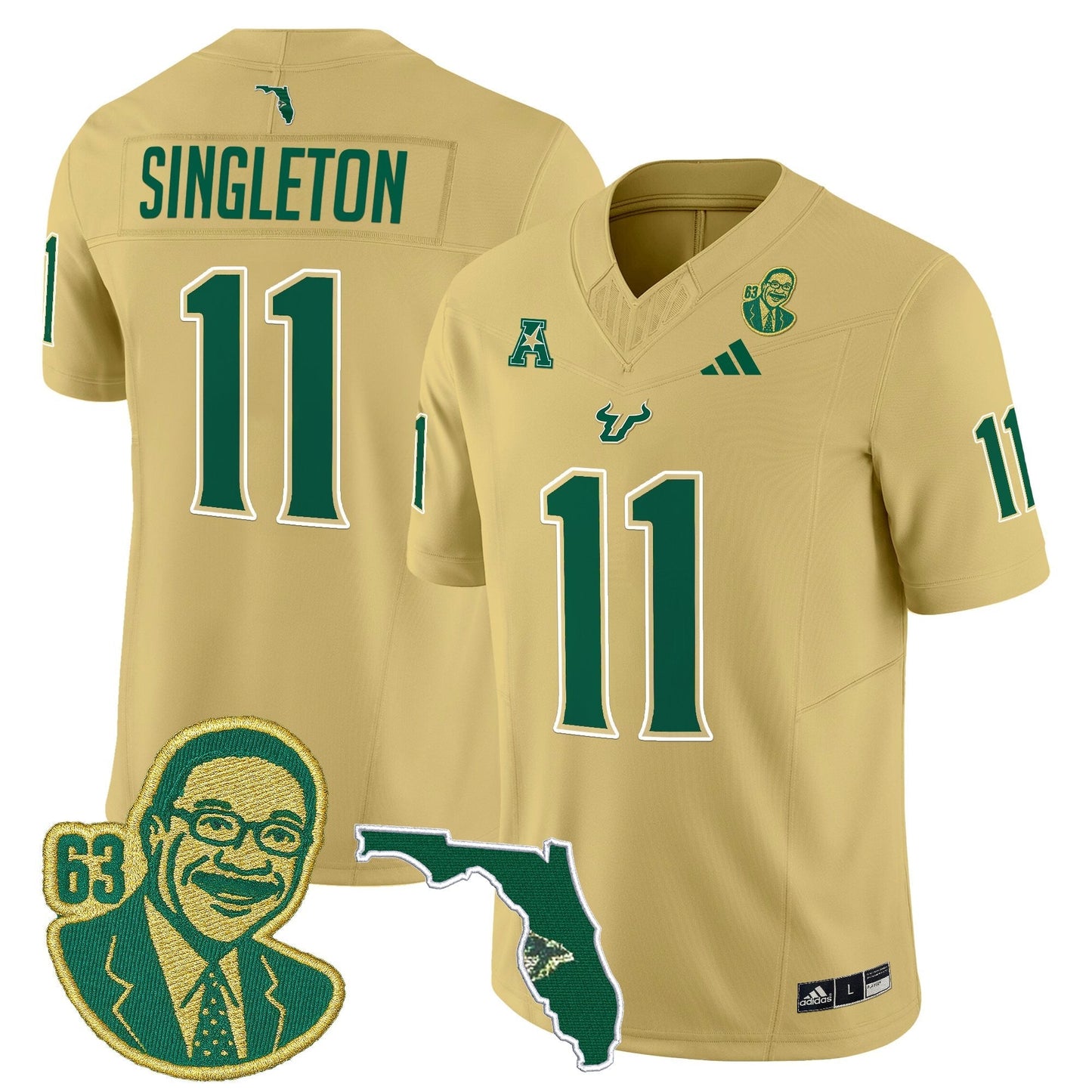 Men's South Florida Bulls 'Lee Roy Selmon Legacy Edition' Vapor Limited Jersey - All Stitched