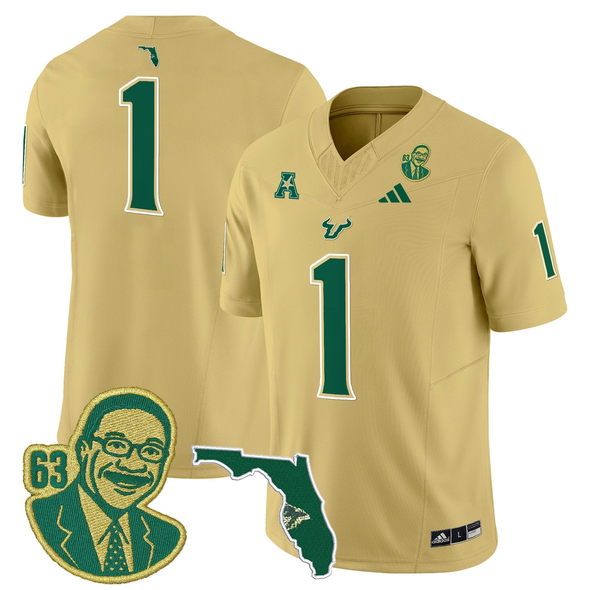 Men's South Florida Bulls 'Lee Roy Selmon Legacy Edition' Vapor Limited Jersey - All Stitched