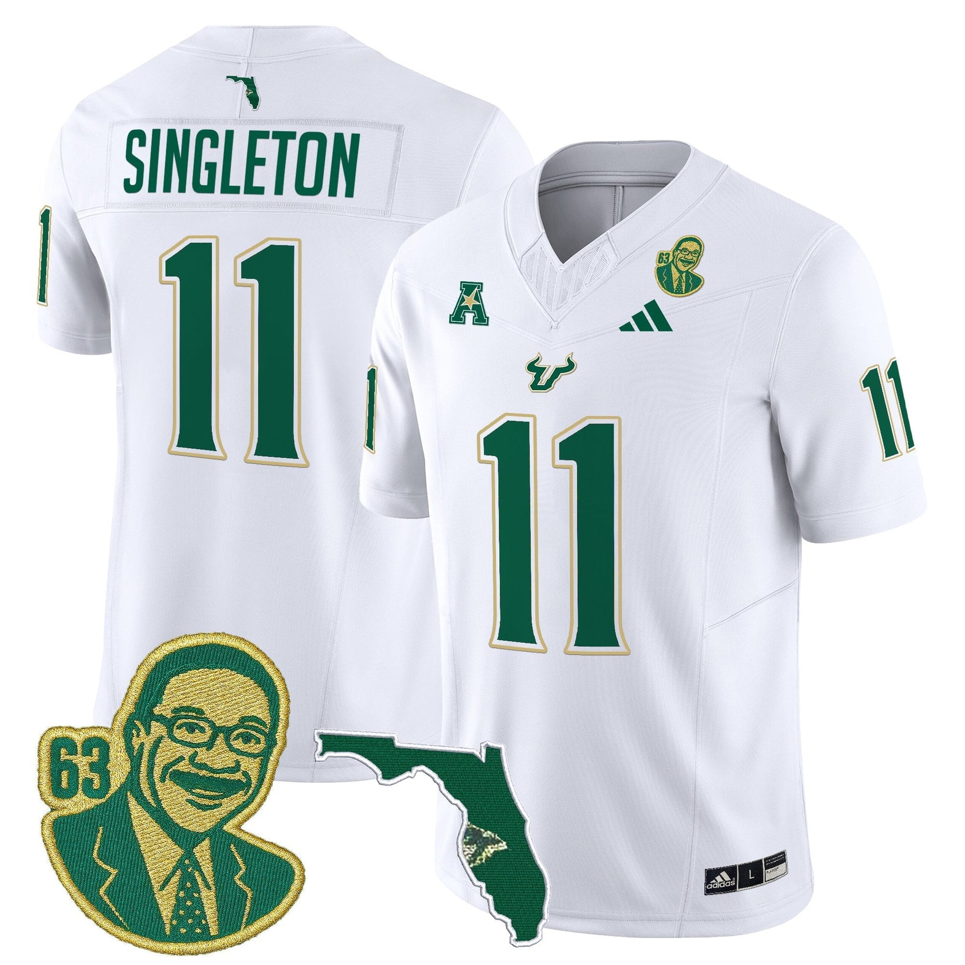 Men's South Florida Bulls 'Lee Roy Selmon Legacy Edition' Vapor Limited Jersey - All Stitched