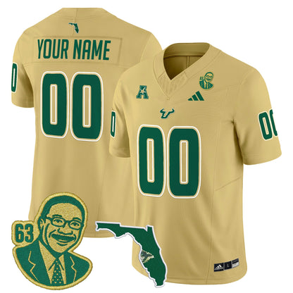 South Florida Bulls 'Lee Roy Selmon Legacy Edition' Vapor Limited Custom Jersey - All Stitched