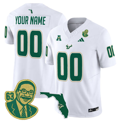 South Florida Bulls 'Lee Roy Selmon Legacy Edition' Vapor Limited Custom Jersey - All Stitched