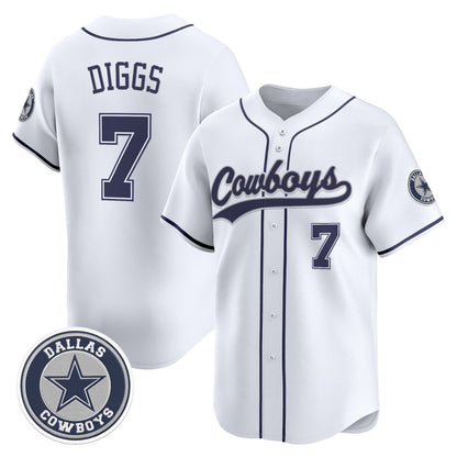 Men's Dallas Cowboys Vapor Baseball Jersey - All Stitched