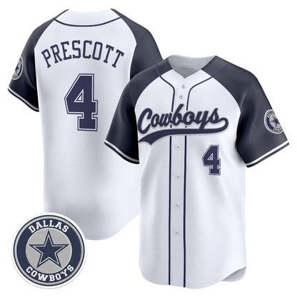 Men's Dallas Cowboys Vapor Baseball Jersey - All Stitched