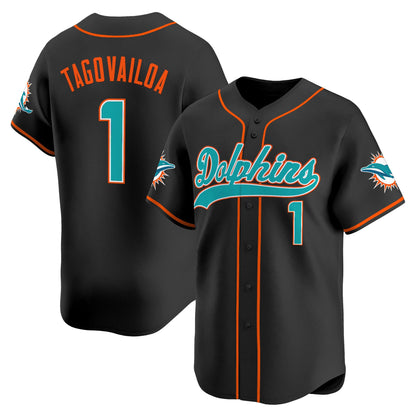 Men's Miami Dolphins 2025 Vapor Baseball Jersey - All Stitched