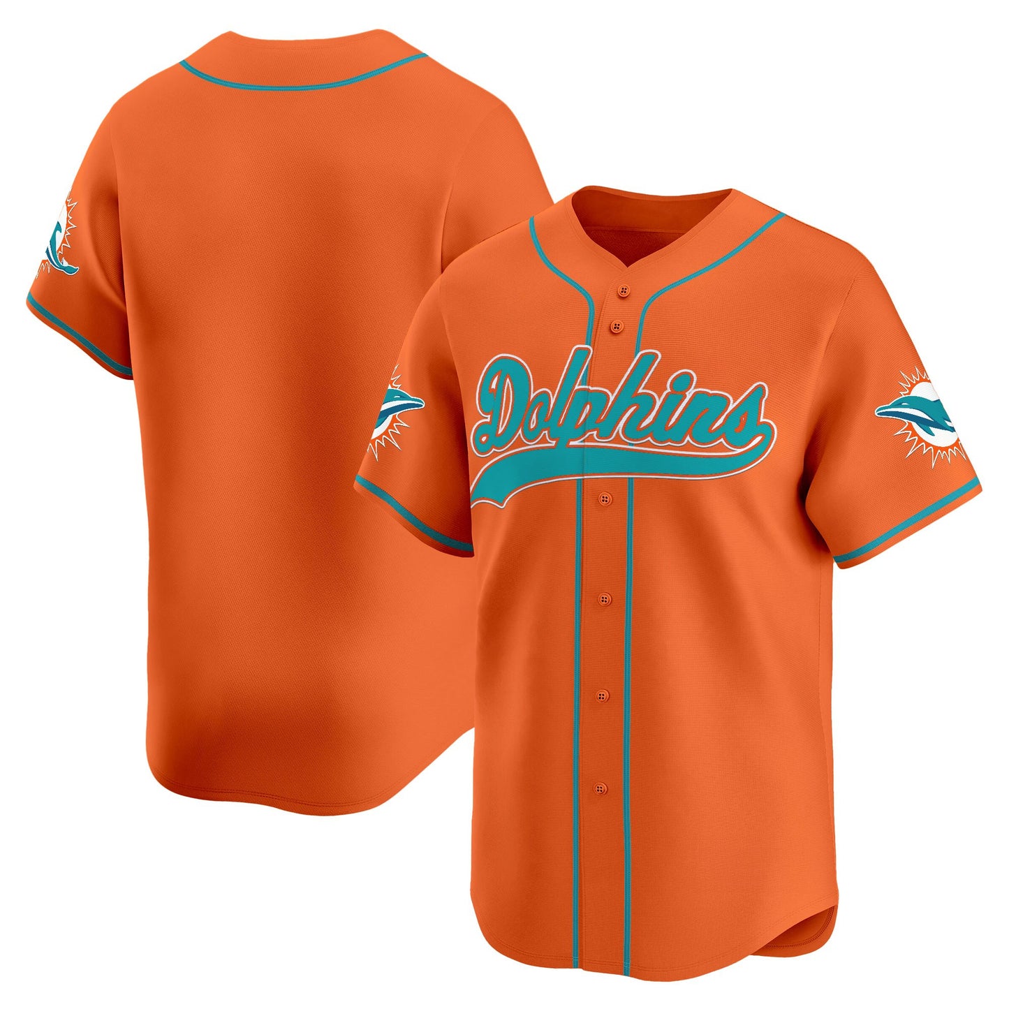 Men's Miami Dolphins 2025 Vapor Baseball Jersey - All Stitched