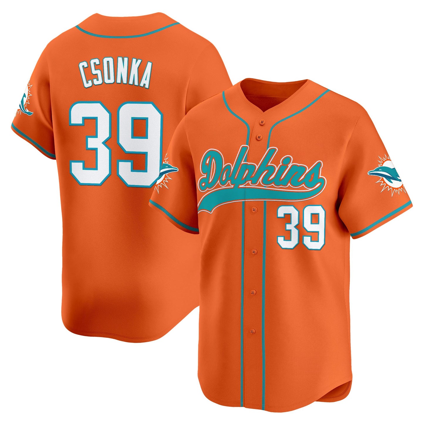 Men's Miami Dolphins 2025 Vapor Baseball Jersey - All Stitched
