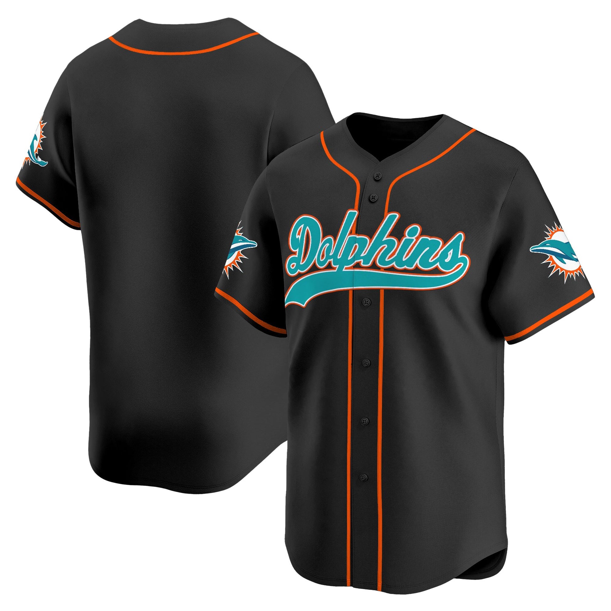 Men's Miami Dolphins 2025 Vapor Baseball Jersey - All Stitched