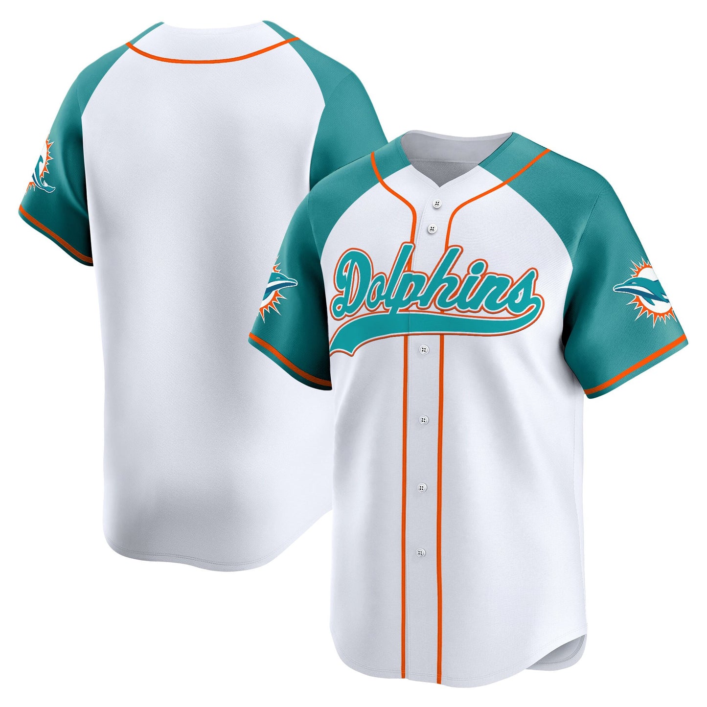 Men's Miami Dolphins 2025 Vapor Baseball Jersey - All Stitched