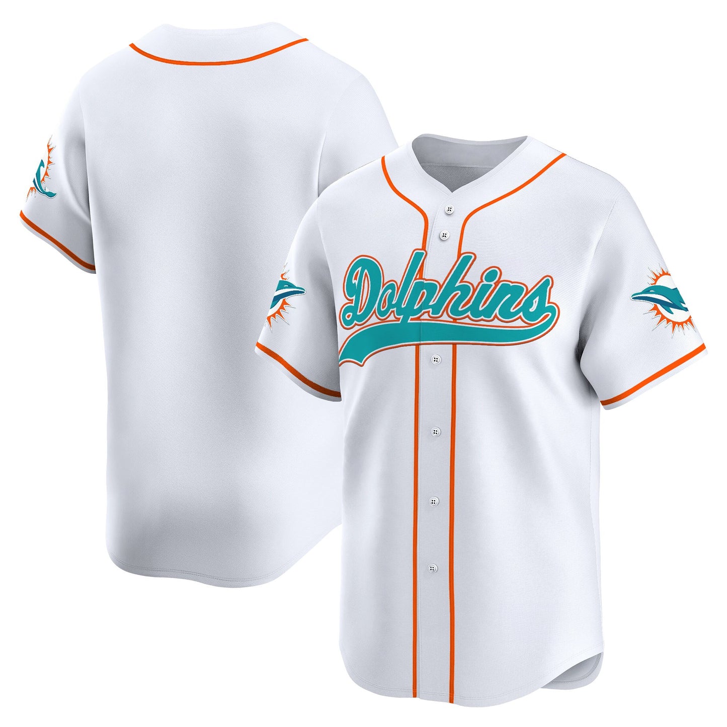 Men's Miami Dolphins 2025 Vapor Baseball Jersey - All Stitched