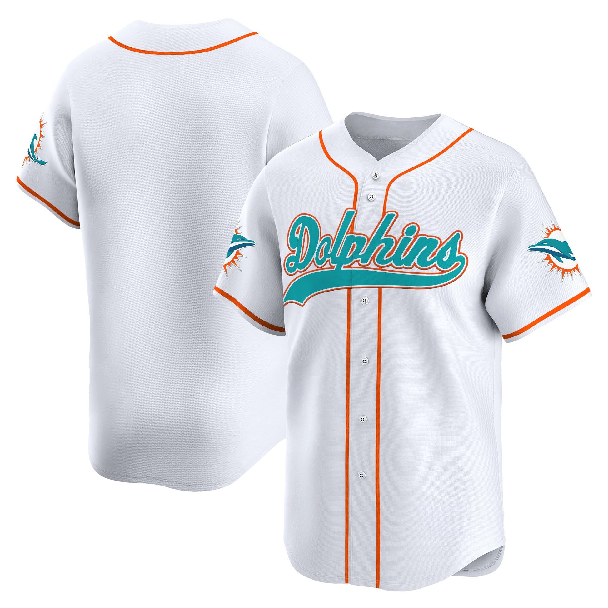Men's Miami Dolphins 2025 Vapor Baseball Jersey - All Stitched