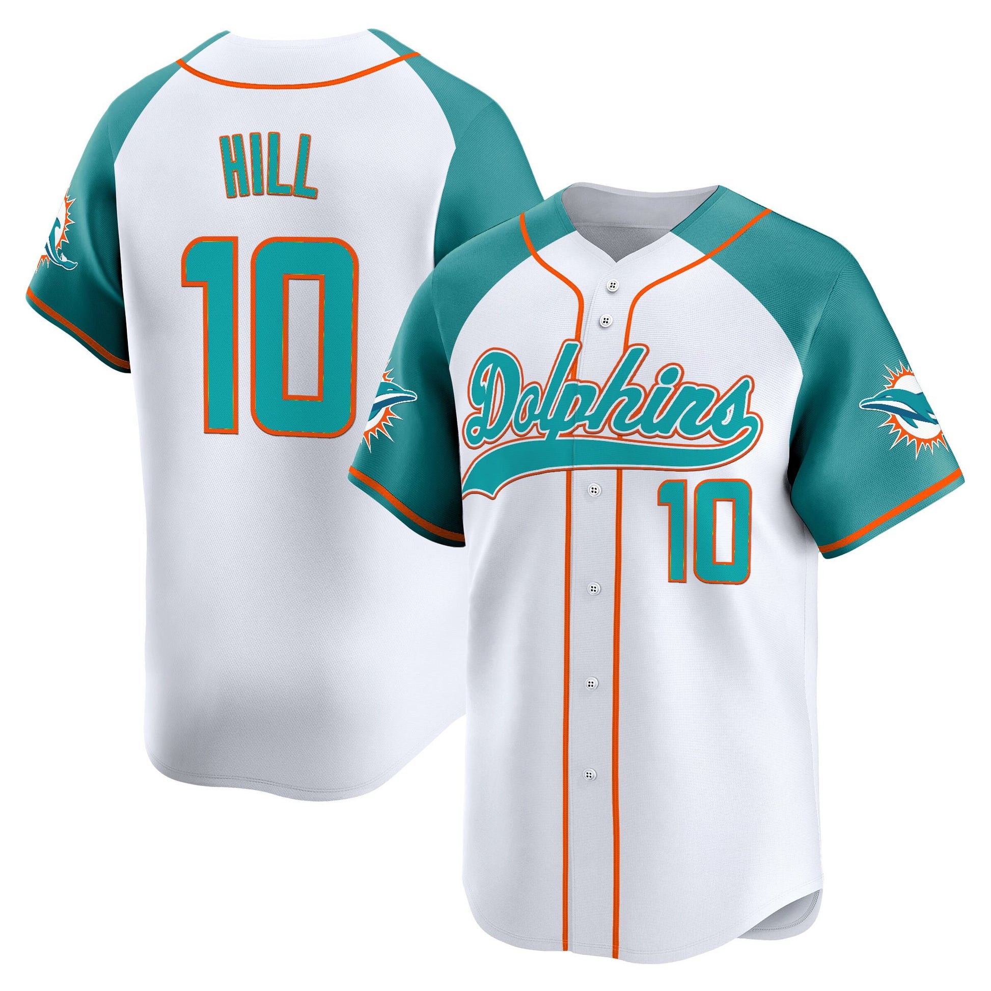 Men's Miami Dolphins 2025 Vapor Baseball Jersey - All Stitched