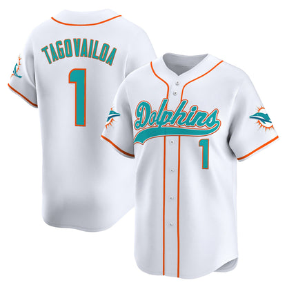 Men's Miami Dolphins 2025 Vapor Baseball Jersey - All Stitched