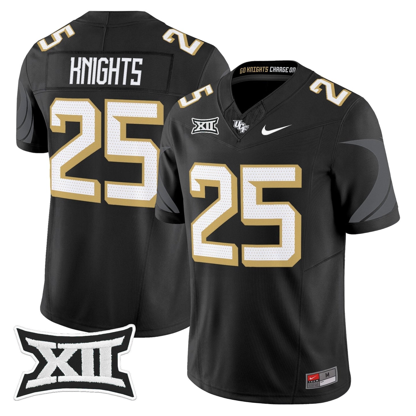 Men's UCF Knights 2025 Vapor Limited Jersey - All Stitched