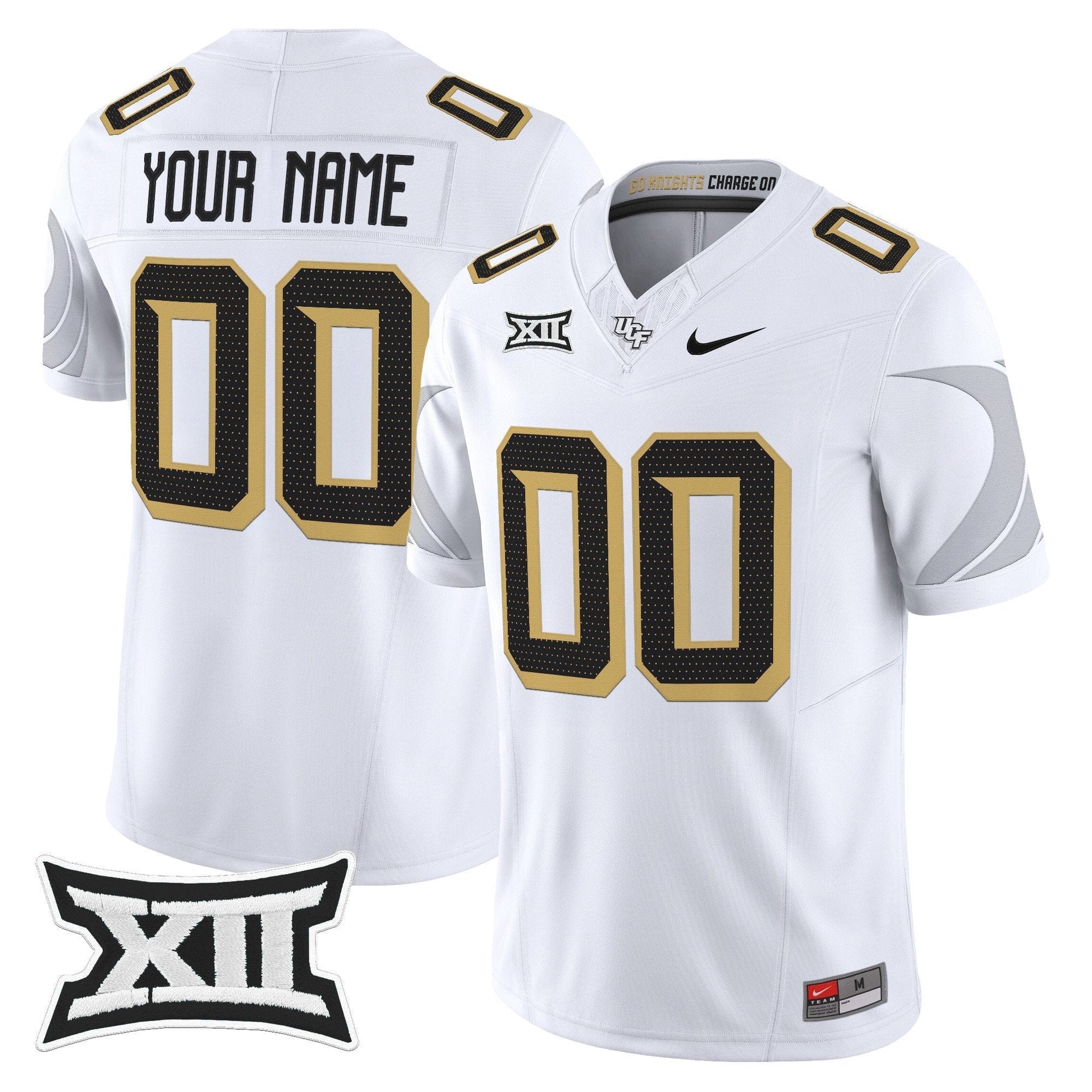 UCF Knights 2025 Vapor Limited Custom Jersey - All Stitched