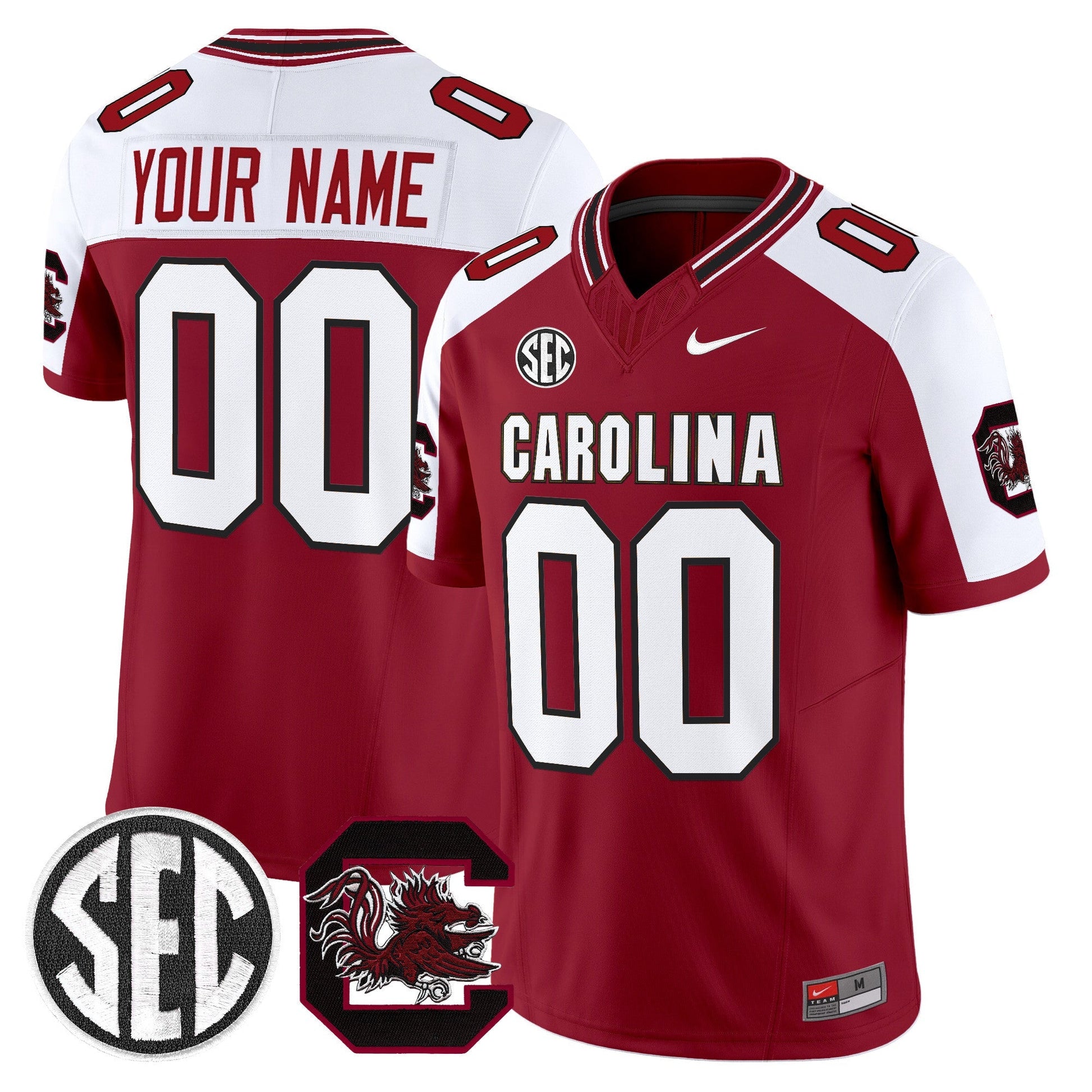 South Carolina Gamecocks 'Rebrand 2026' Vapor Limited Custom Jersey - All Stitched