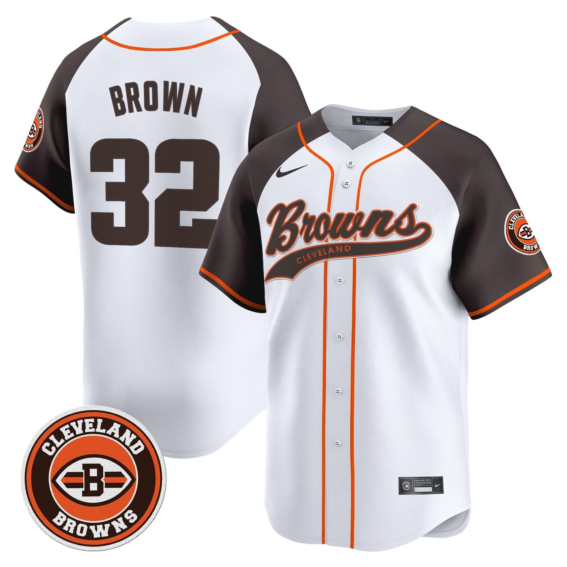 Men's Cleveland Browns 2025 Vapor Premier Limited Jersey - All Stitched